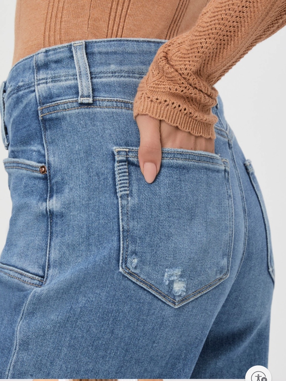 PAIGE Anessa wide leg jeans - Picture 5 of 6